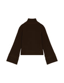 Pull En Laine - Chocolat - Femme