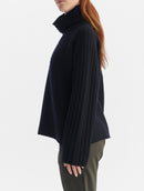 Pull En Laine - Noir - Femme