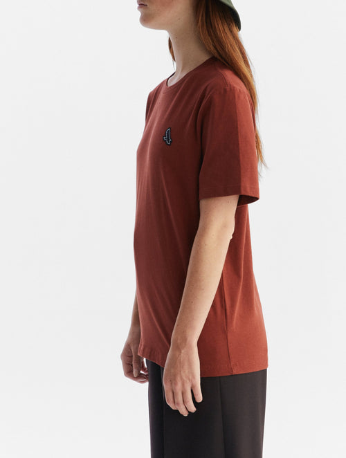 T-Shirt - Bordeaux - Femme