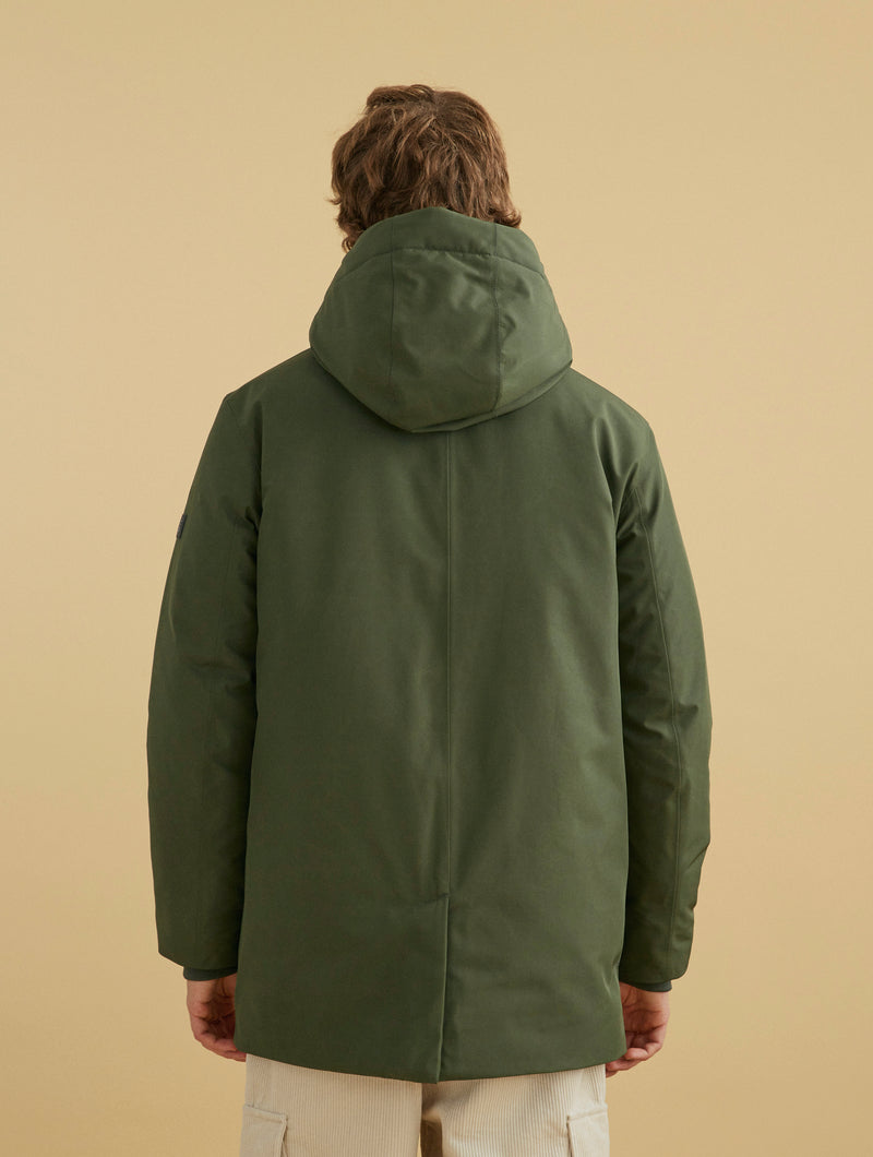 Parka À Capuche - Vert Sapin - Homme