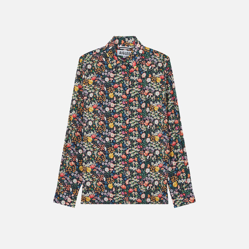 Chemise Manches Longues - Noir - Femme