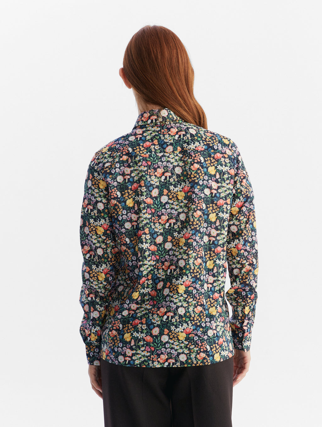 Camisa de manga larga - Negra - Mujer