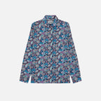 Camisa de manga larga - Azul imperio - Mujer