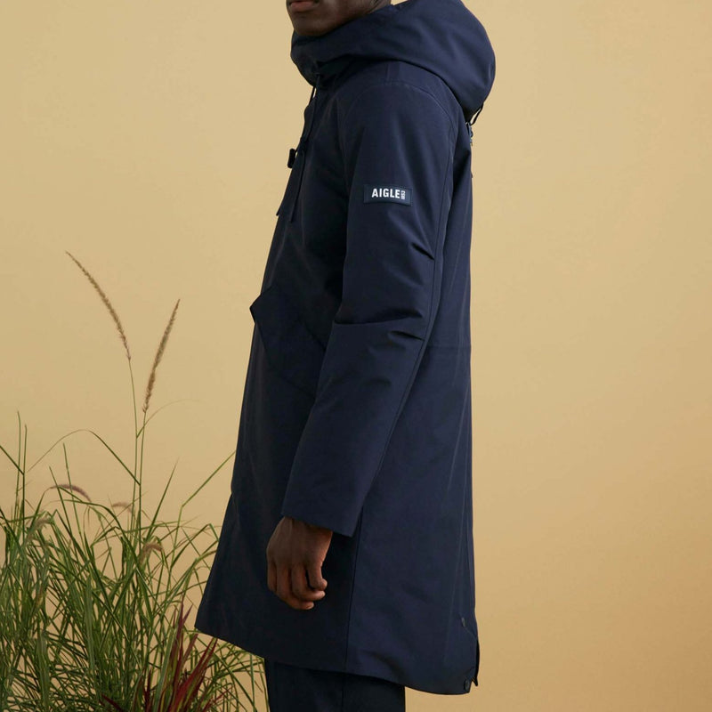 Parka À Capuche - Bleu Marine - Homme