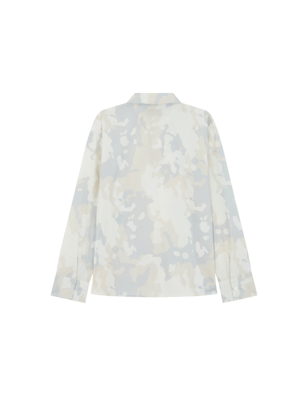 Camisa de manga larga - Blanco leche - Mujer