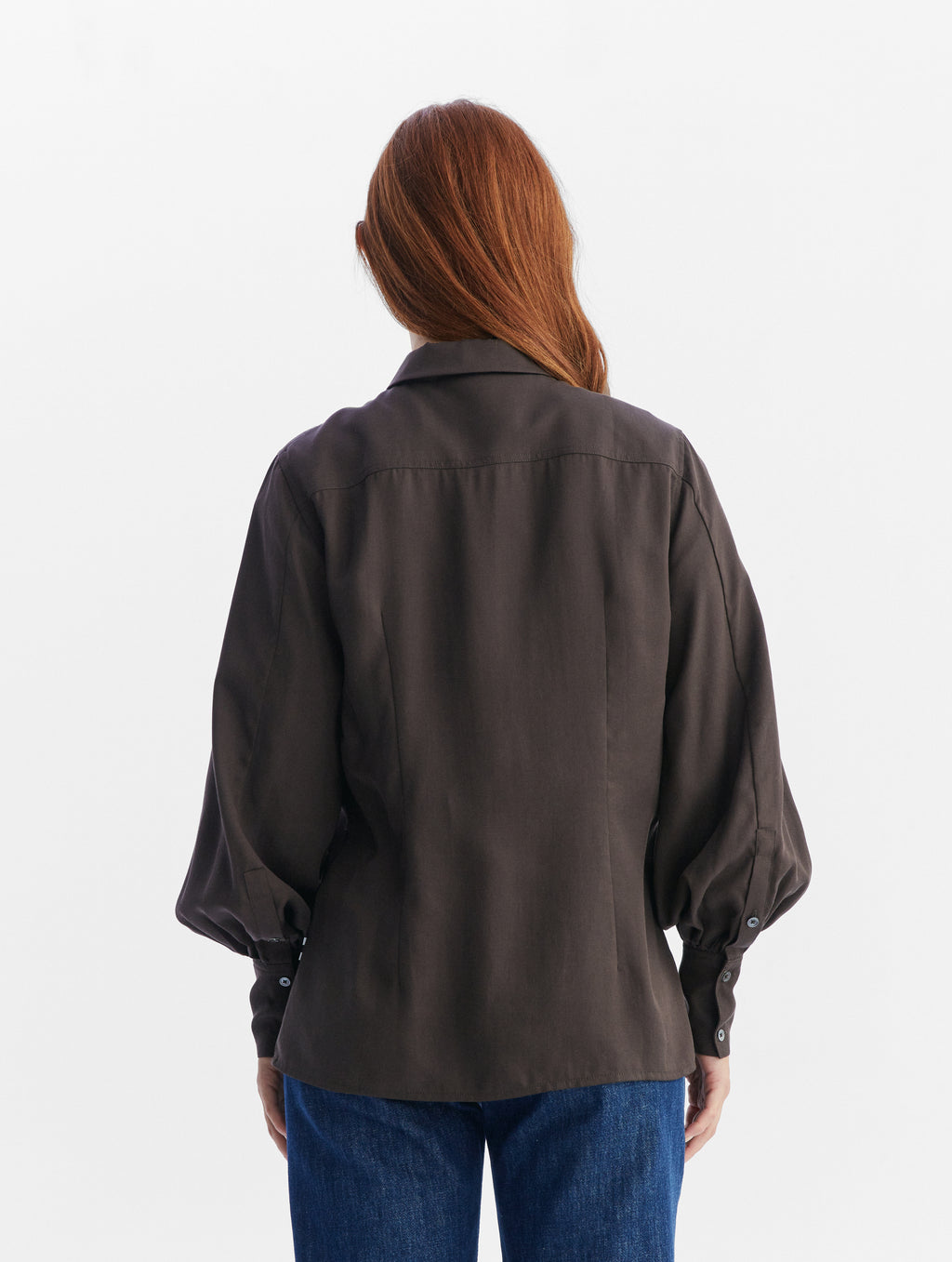 Camisa de manga larga - Cacao - Mujer