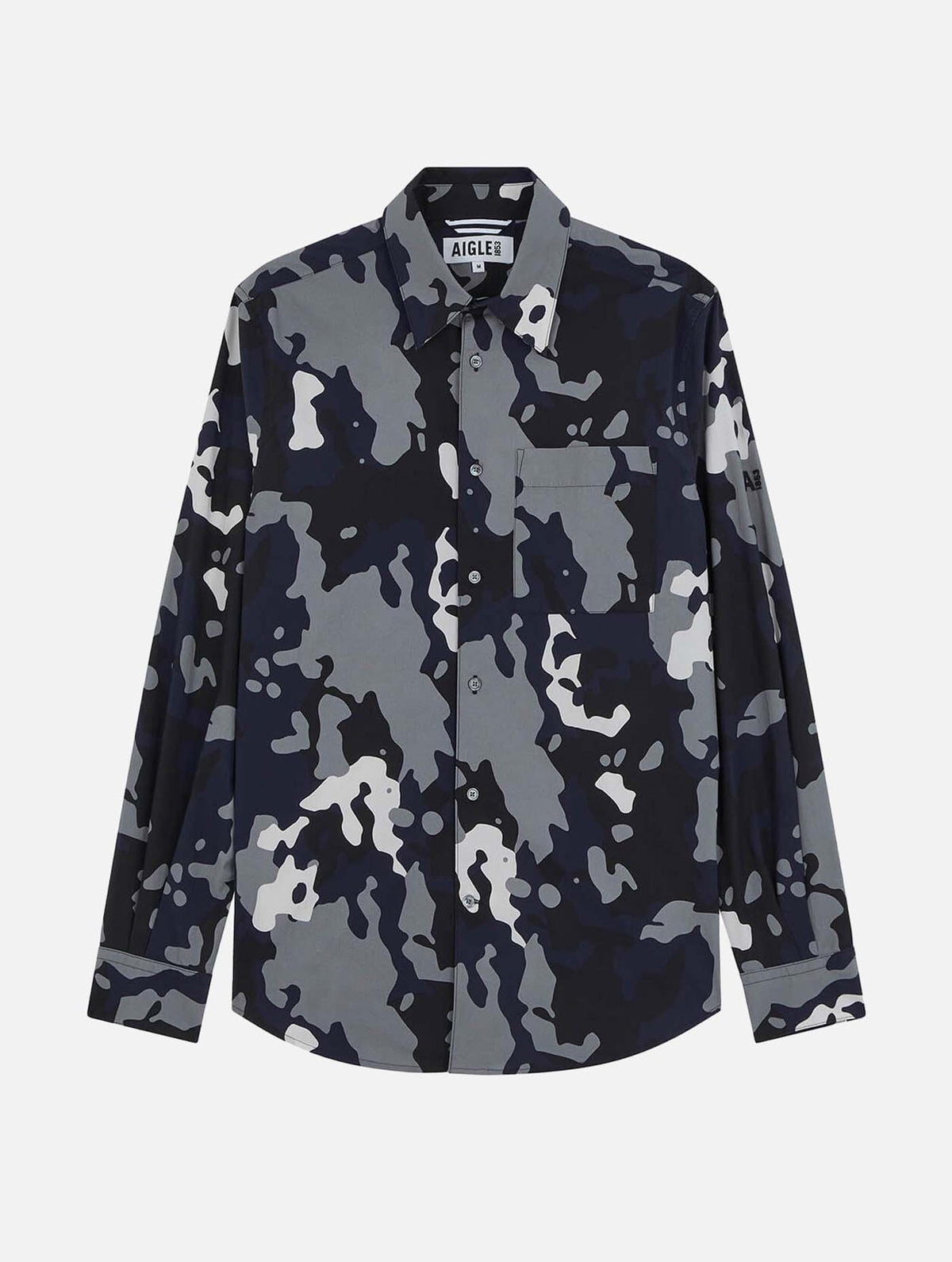 Camisa de manga larga - Negra - Hombre