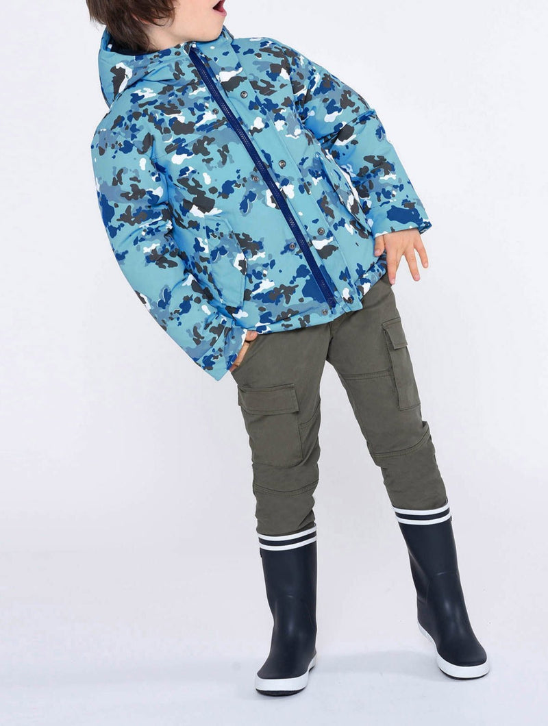 Parka À Capuche - Ciel - Enfant