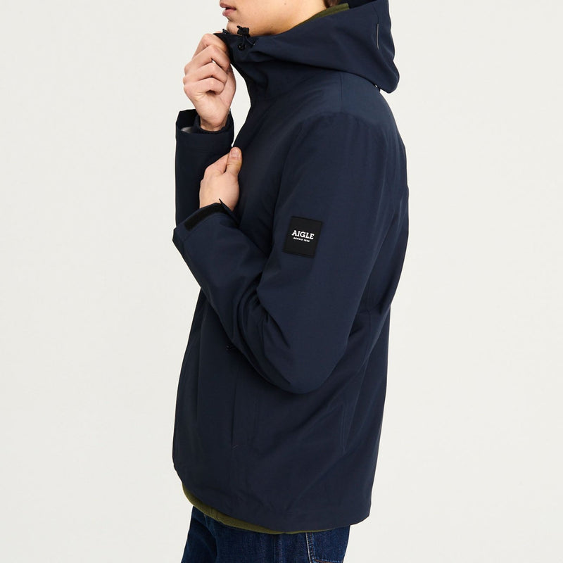 Parka À Capuche - Bleu Marine - Homme