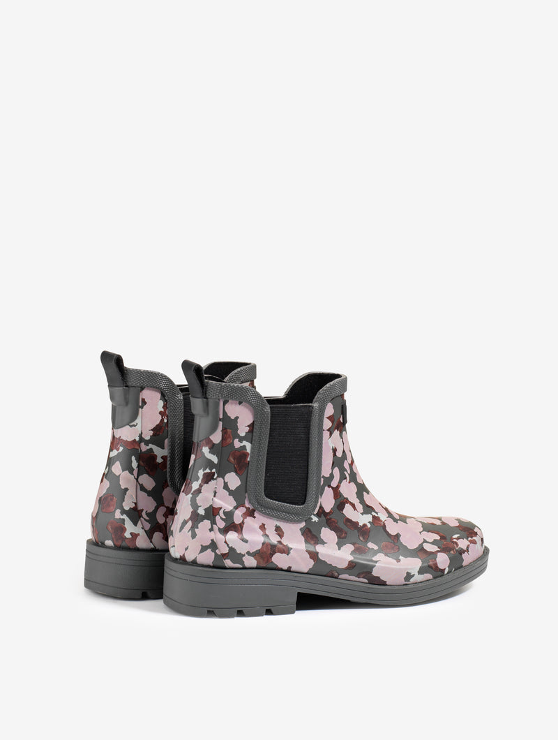 Bottines Chelsea Carville - Gris Et Rose - Femme