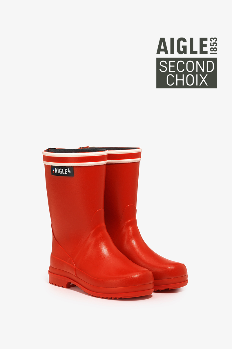 Boots High Cut - Rouge - Enfant