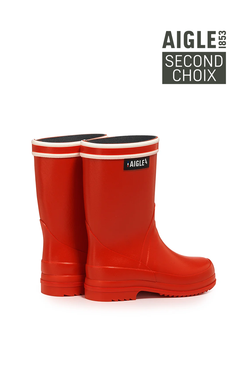 Boots High Cut - Rouge - Enfant