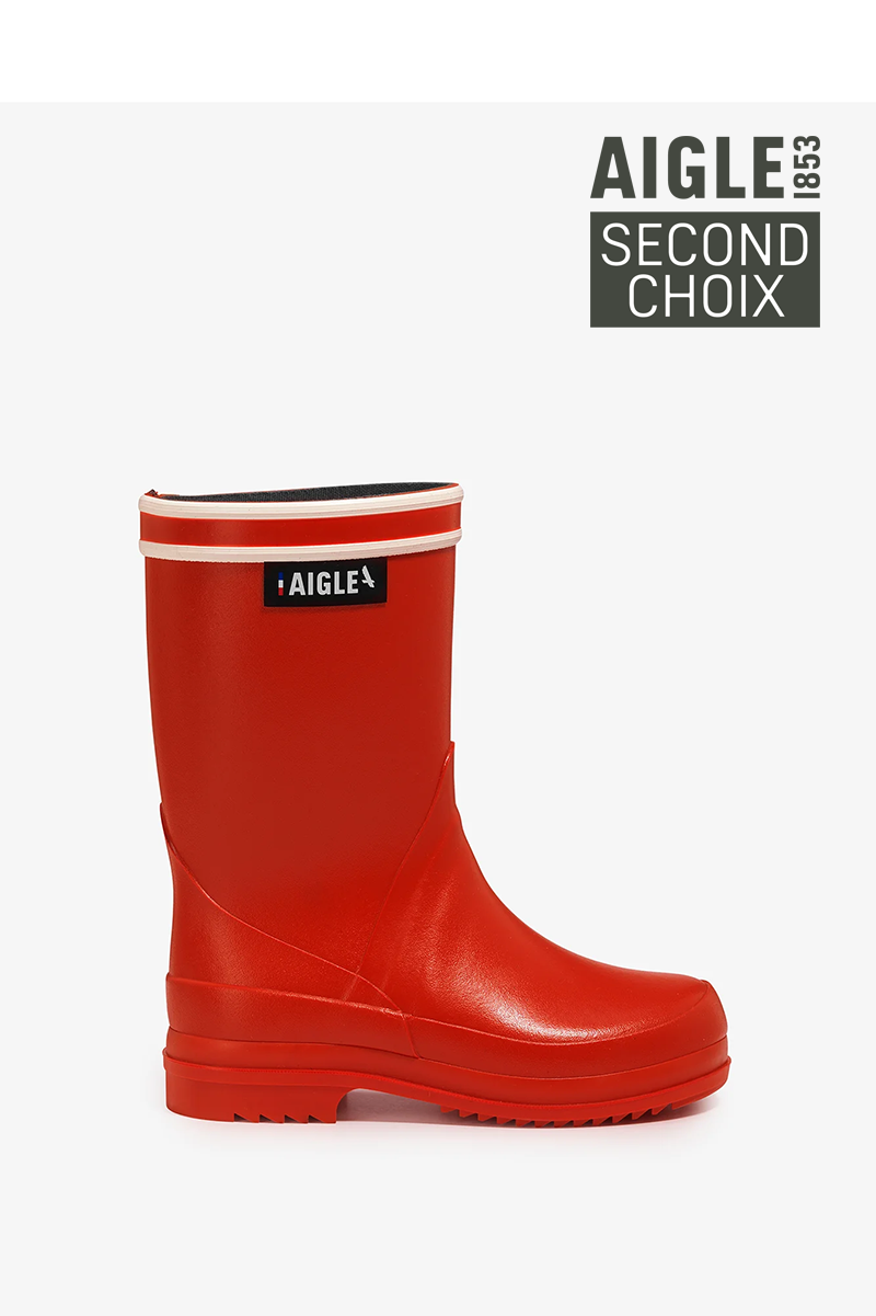 Boots High Cut - Rouge - Enfant