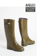 Bottes De Pluie - Kaki - Femme