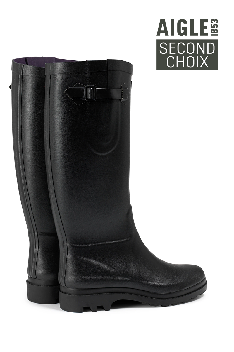 Bottes De Pluie - Noir - Femme