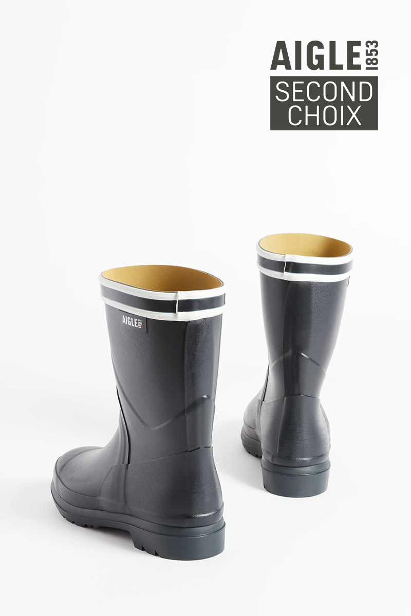 Boots Mid Cut - Bleu Marine - Femme