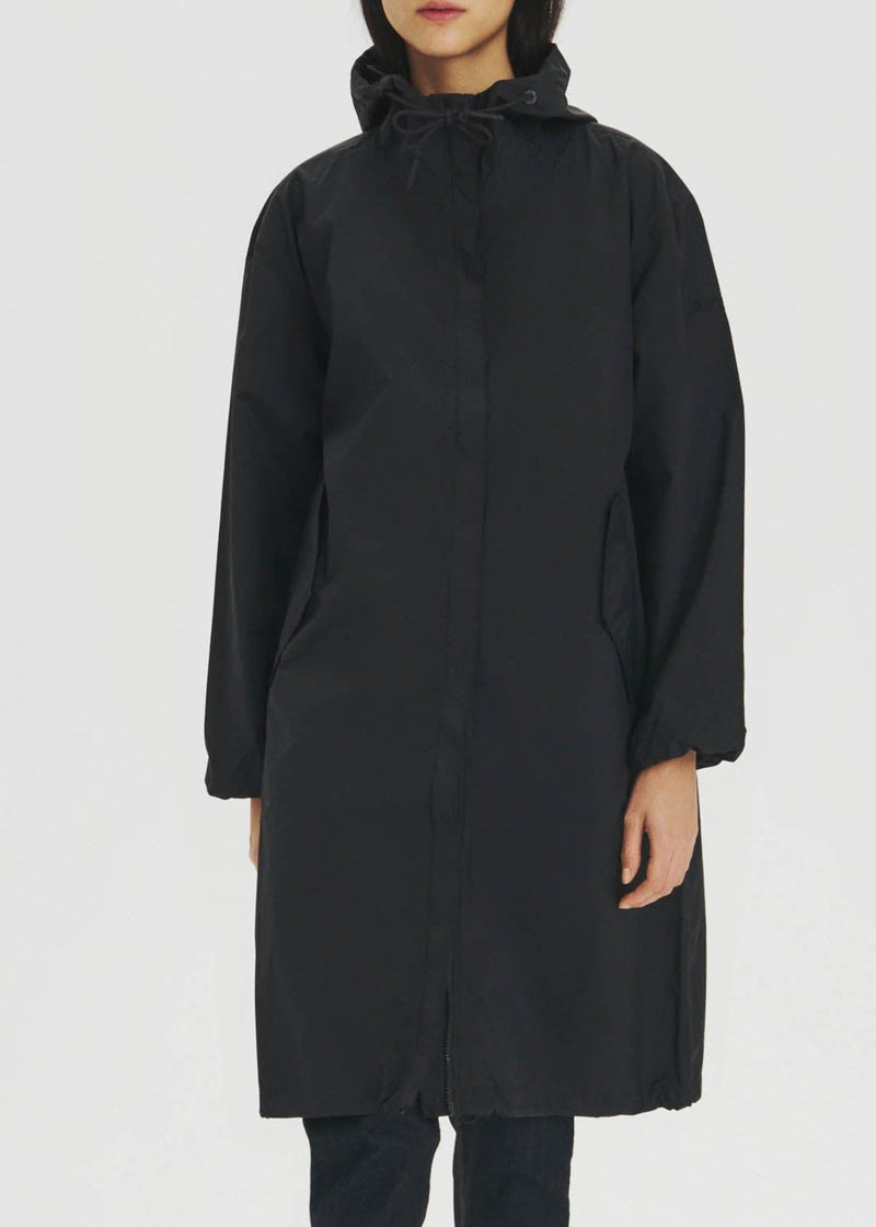 Parka À Capuche - Noir - Femme