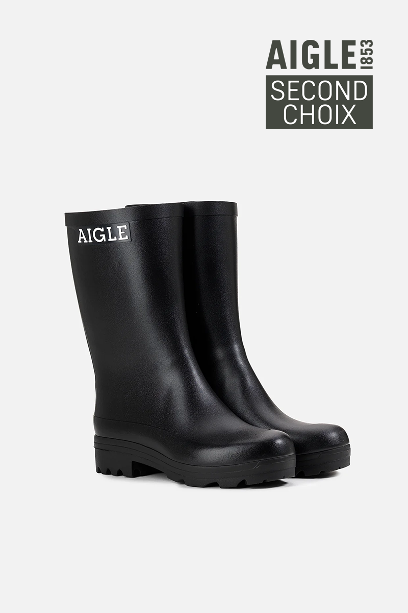 Mid-Cut Boots - Black - Men