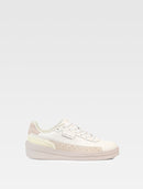 Baskets En Cuir Signature - Blanc - Homme