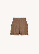 Max Mara - Short Andorra - Beige - Femme