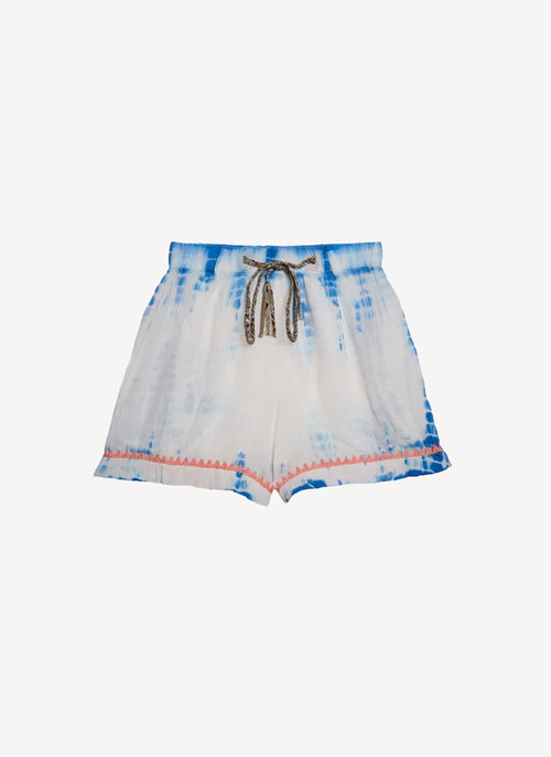 Arizona Love - Short Blue Tie And Dye - Bleu - Femme