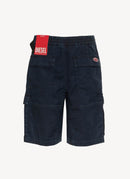 Diesel - Short Cargo Krooley - Bleu Denim - Homme