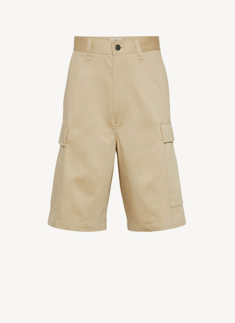 Ami - Short Cargo - Light Beige - Homme