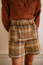Carlota Tweed Shorts - Multicolour