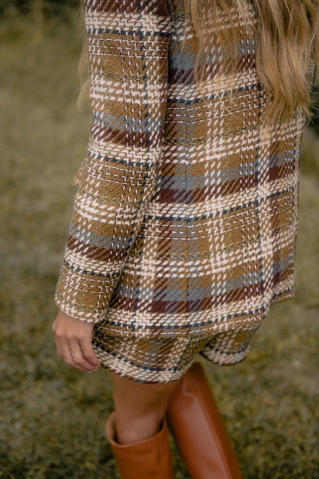 Carlota Tweed Shorts - Multicolour