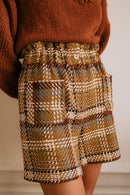 Plume Paris - Carlota Tweed Shorts - Multicolor