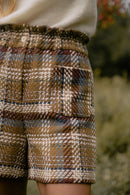 Plume Paris - Carlota Tweed Shorts - Multicolor