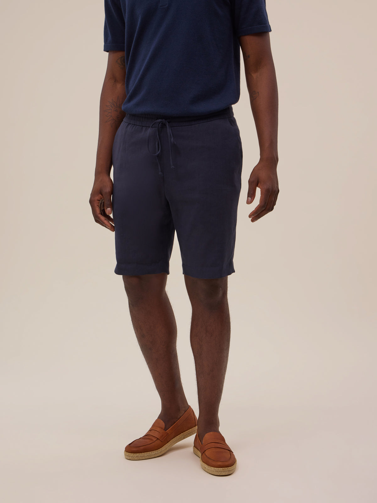 Oram Shorts - Navy - Men