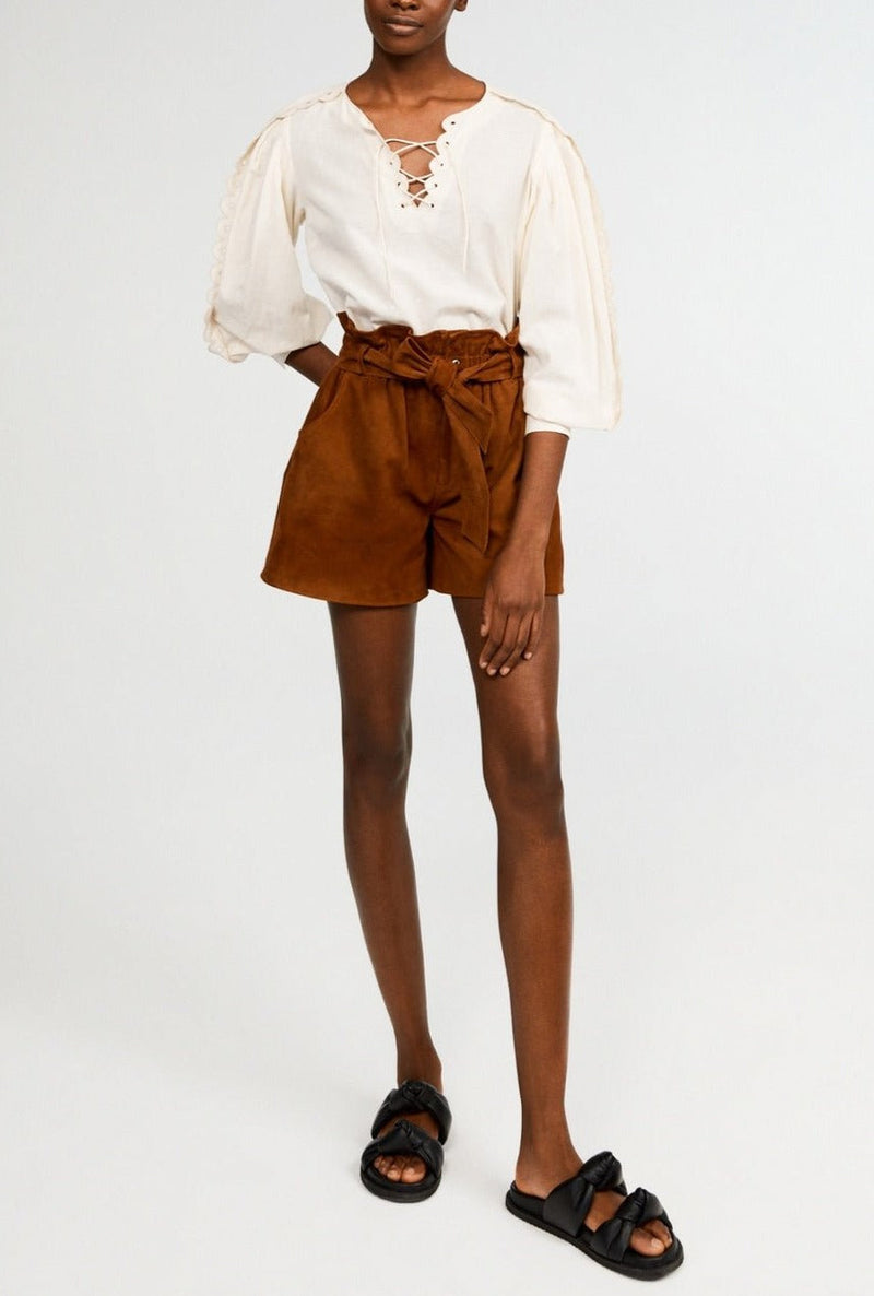 Claudie Pierlot - Short Cueillette - Fauve