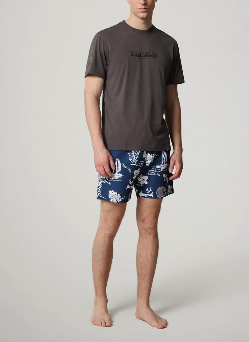 Napapijri - Short De Bain Vail 4 - Blue - Homme