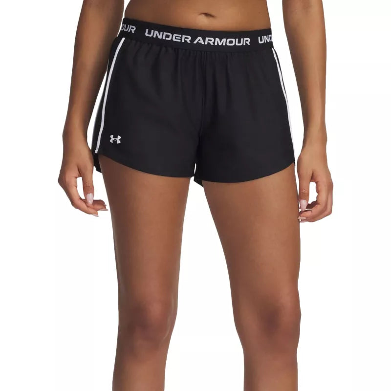 Short Tech Play Up - Noir - Femme