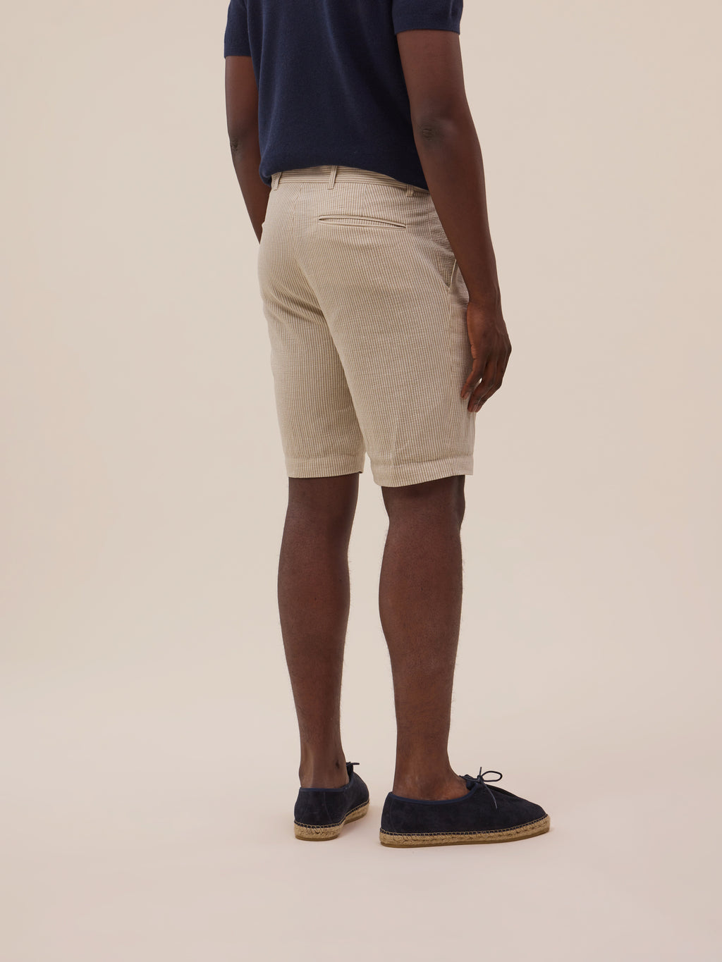 Short Mat - Blanc - Homme