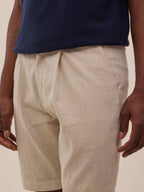 Short Mat - Blanc - Homme