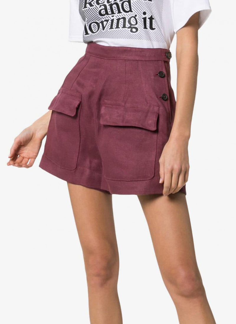 Golden Goose - Shorts - Morado - Mujer