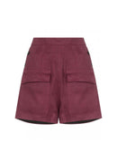 Golden Goose - Short Lorena - Eggplant - Femme