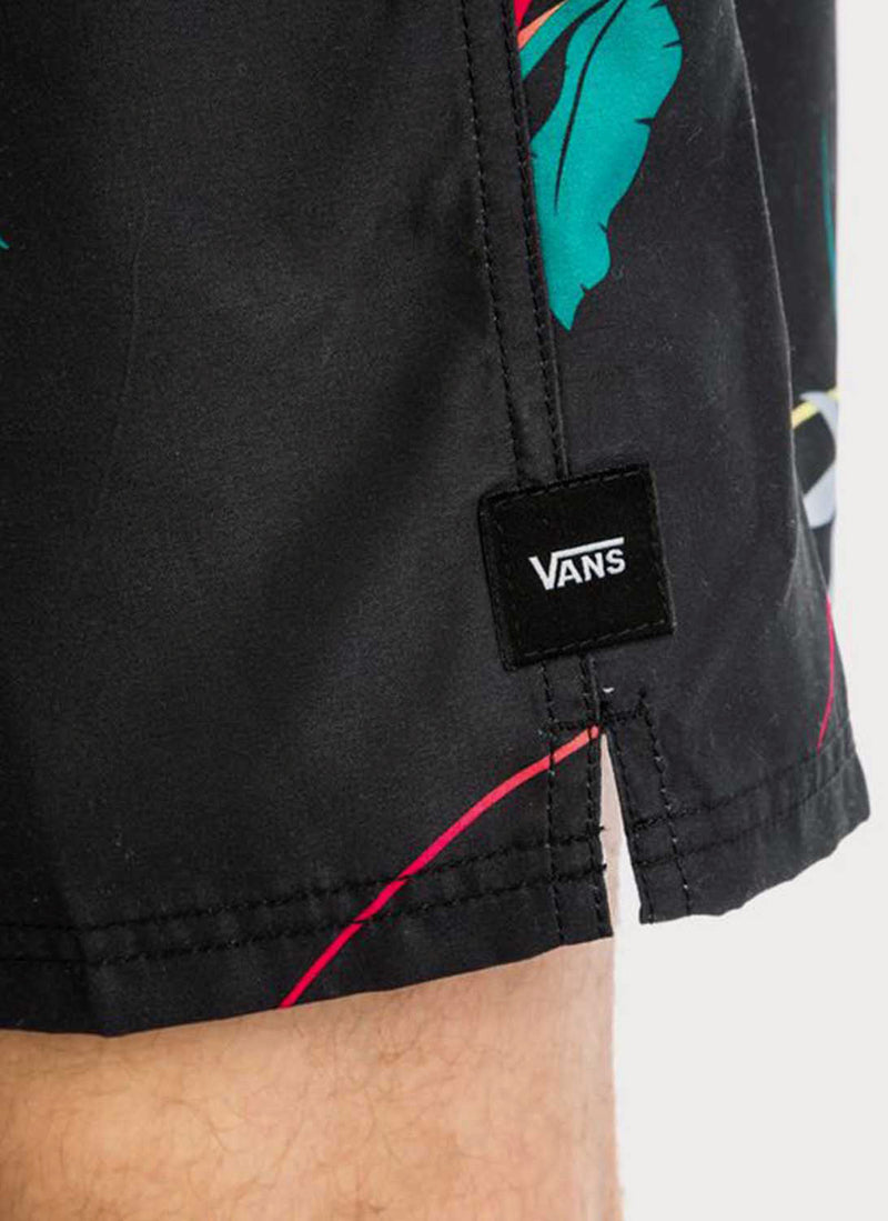 Vans - Short Mixed Volley Vans - Black - Homme