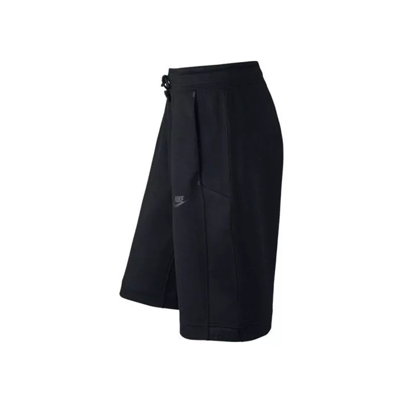 Nike Tech Fleece Mesh Shorts - Black