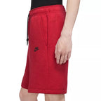 Short Nike Tech Fleece - Rouge/Noir