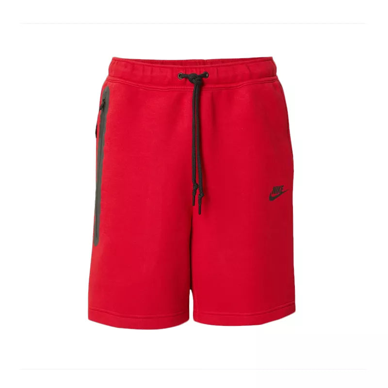 Short Nike Tech Fleece - Rouge/Noir