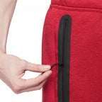 Short Nike Tech Fleece - Rouge/Noir