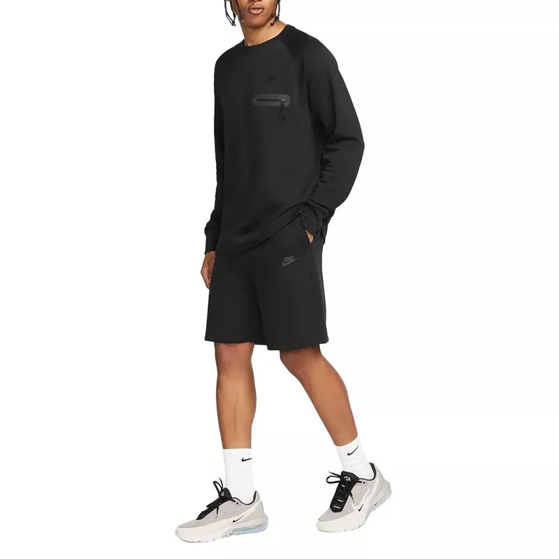 Short Nike Tech Fleece - Noir/Noir