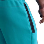 Short Nike Tech Fleece - Turquoise, Noir