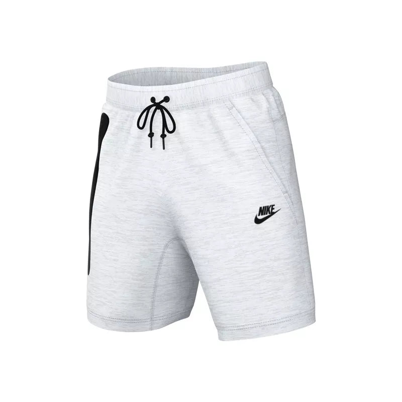Short Nike Tech Fleece - Gris Clair, Noir