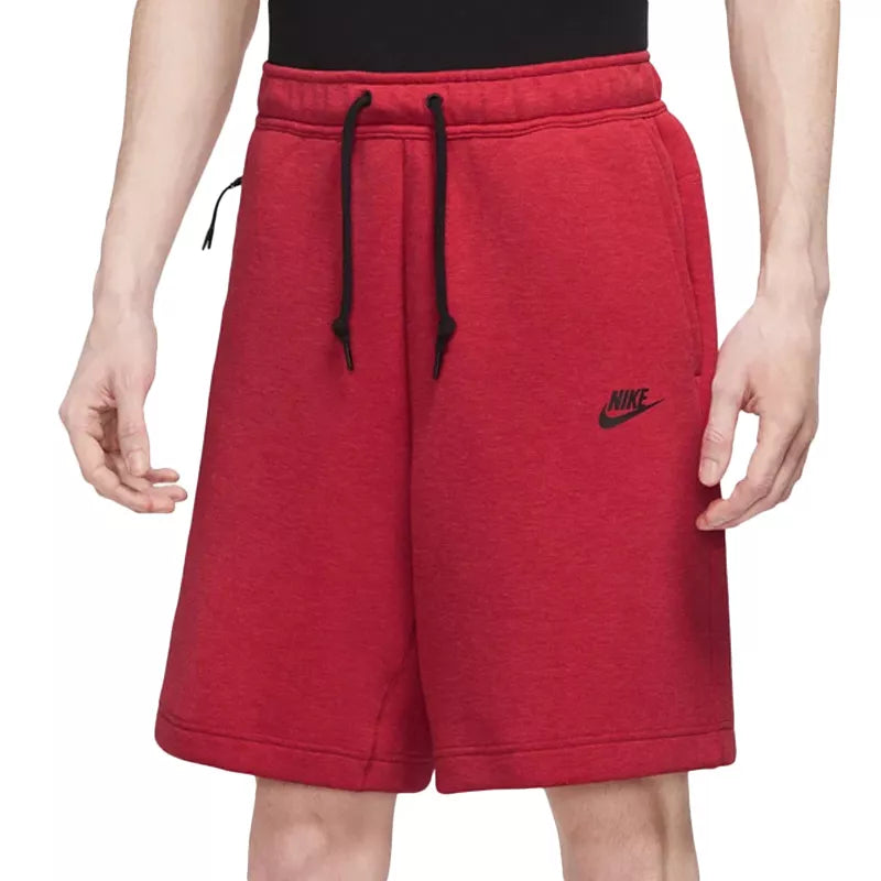 Short Nike Tech Fleece - Rouge/Noir