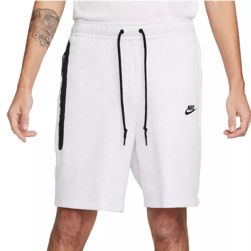 Short Nike Tech Fleece - Gris Clair, Noir