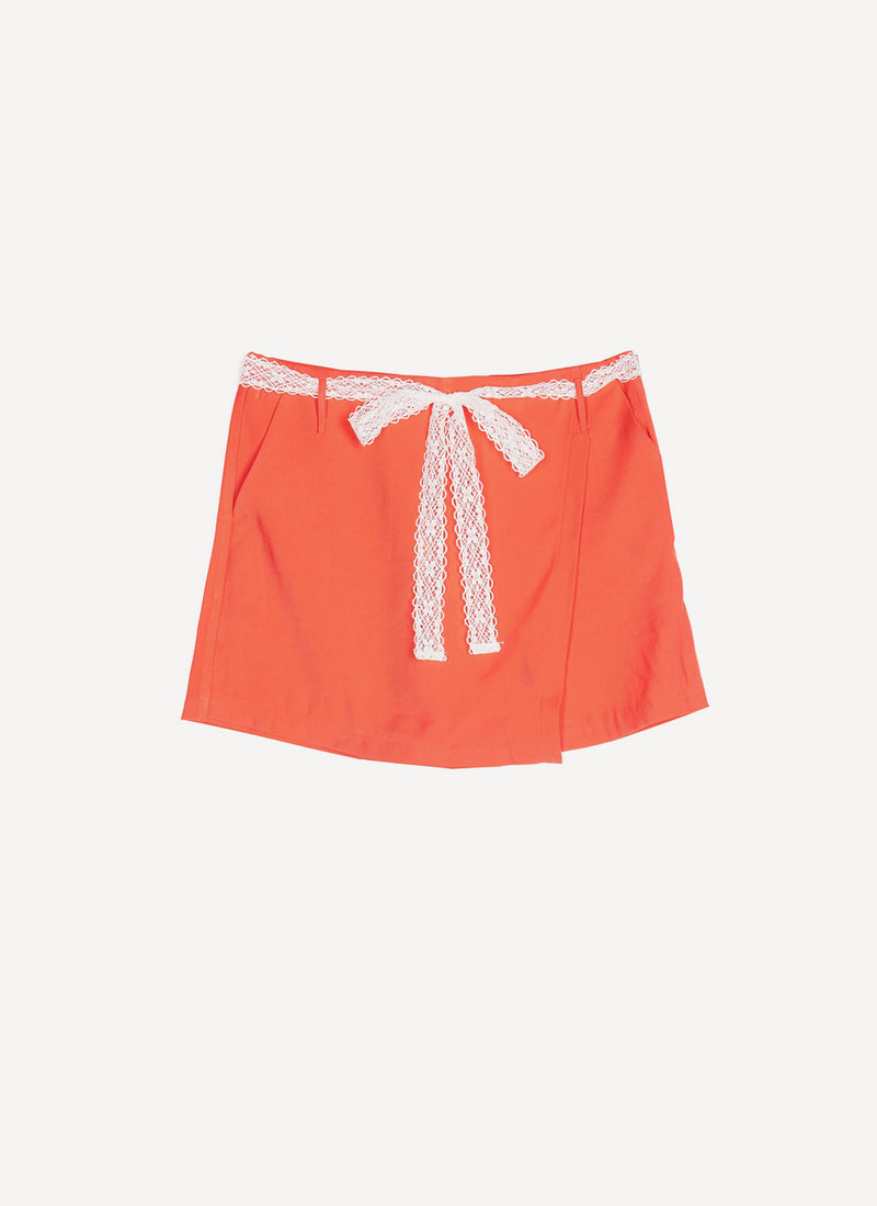 Graceandmila - Short Peintre - Orange - Femme